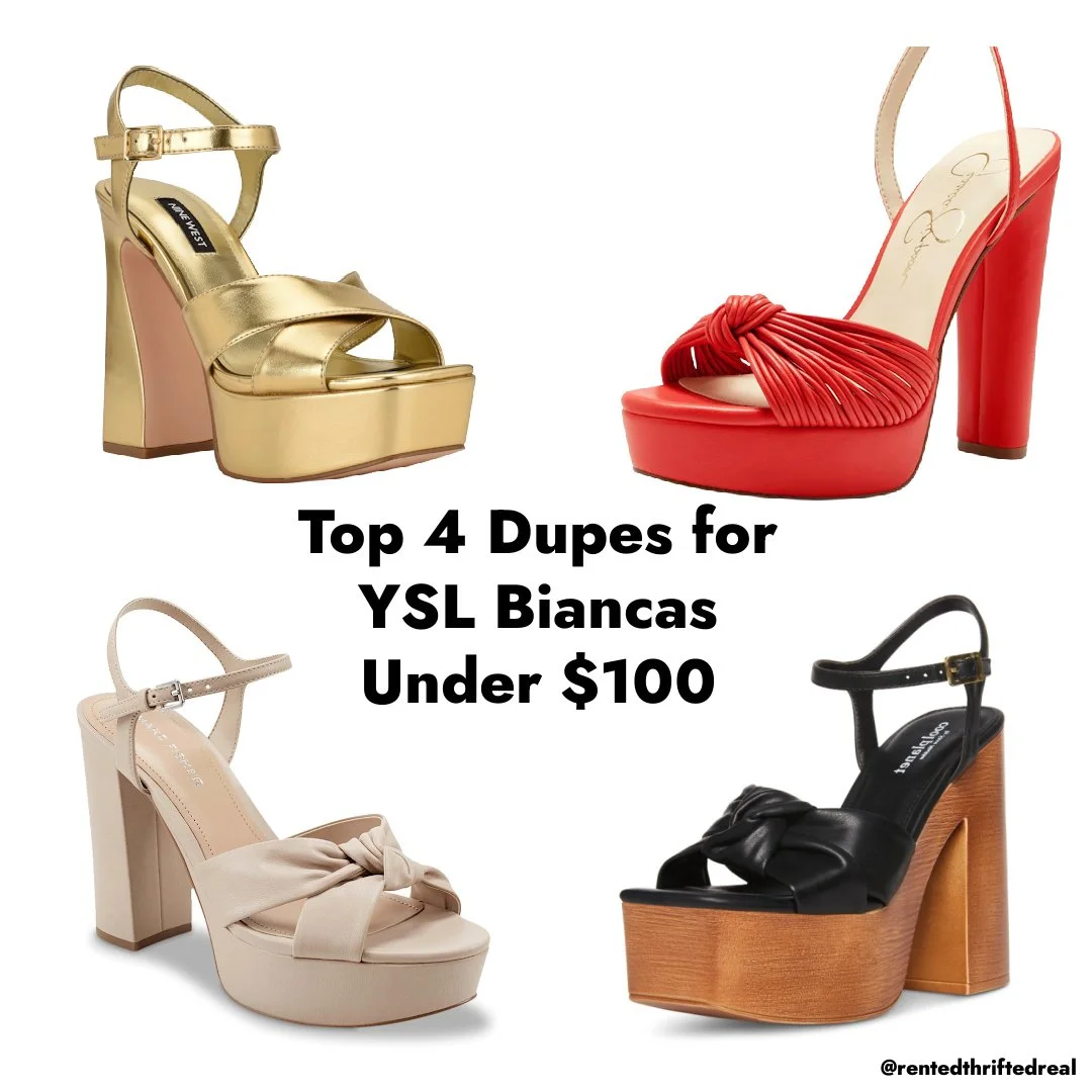 Saint laurent sandals dupe 2025